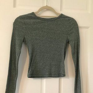 PacSun Green Long Sleeve Top
